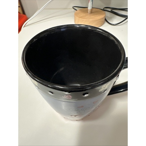 DISNEY STORE  16 Oz Coffee Tea Cup/ Mug Mickey and Minnie in‎ Sketch Characters - Picture 2 of 5